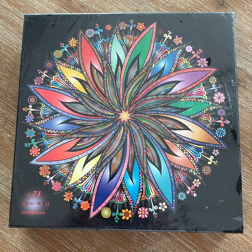 New Sealed Bgraamiens Blooming Flowers 1000 pieces, Jigsaw Puzzle